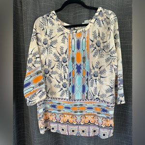 Anthropologie silk blouse